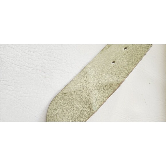 Free People Soft Rosebery Leather Belt Sage Ment Rustic Pebble M/L main image 9